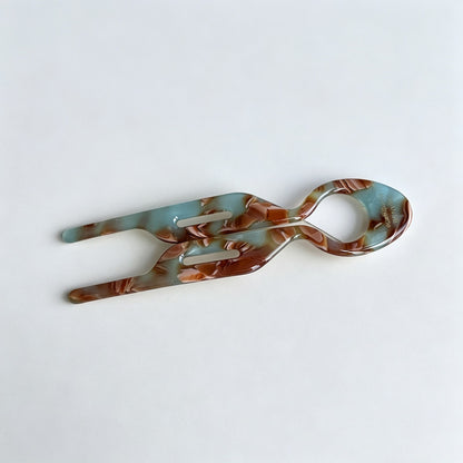 U‑Shape Acetate Hair Fork Pin
