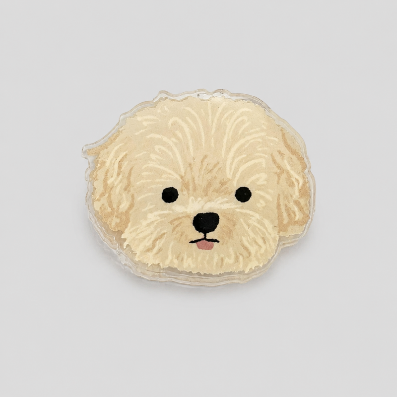 Dog Head Pattern Paper Clip