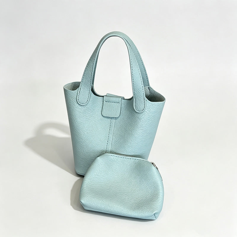 Two Piece Bucket Handle Bag