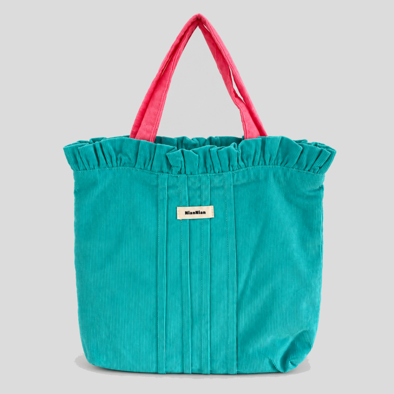Lace Trim Mini Coin Handle Bag
