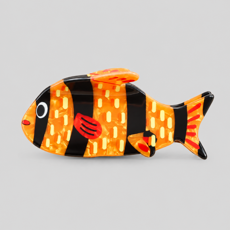 Ocean Fish Colorful Hair Claw Clips