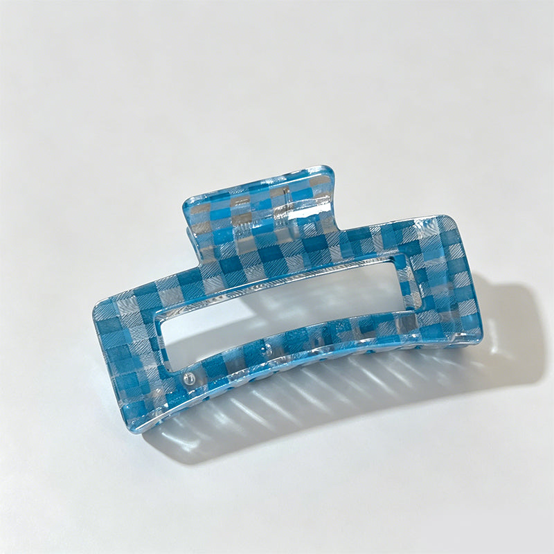 Plaid Claw Clip