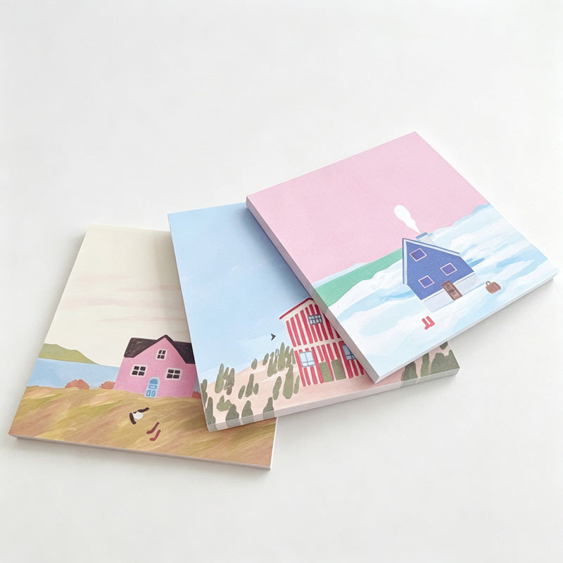 House Print Non‑Sticky Notes
