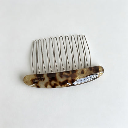 Oval Hair Insert Comb with Teeth