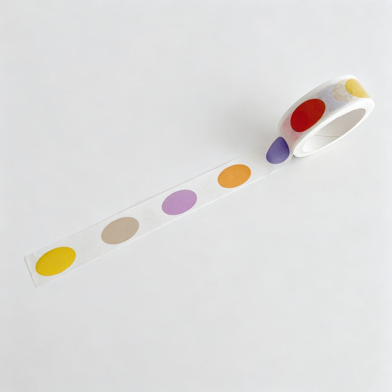 Mixed‑Pattern Print Washi Tape