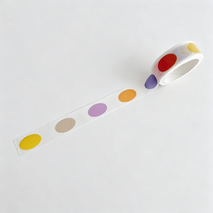 Mixed‑Pattern Print Washi Tape