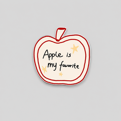 Fruit Printed Acrylic Fridge Magnet