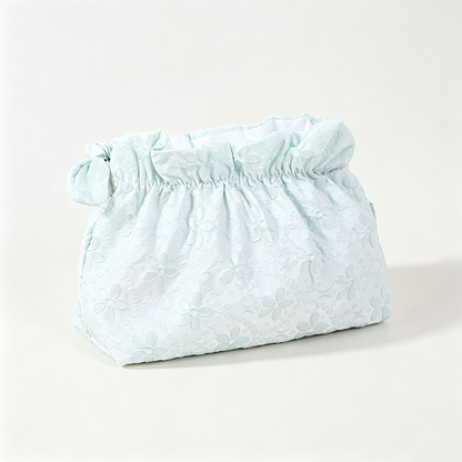 Textured Cat Cosmetic Pouch
