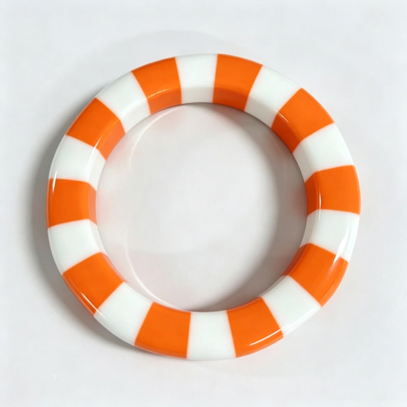 Striped Chunky Bangle