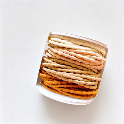 Boxed Elastic Hair Ties Set
