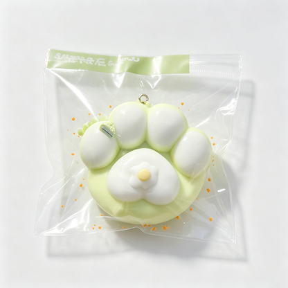 Green Grape Squeeze Toy Charm
