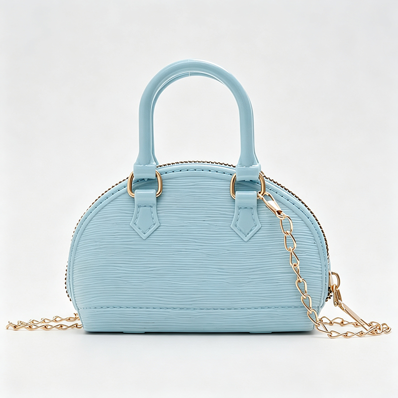 Shell Silicone Mini Handle Crossbody Bag