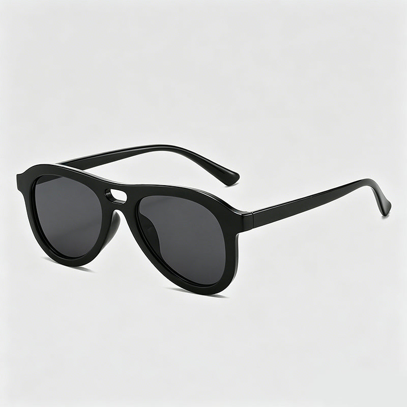 Classic Double Bridge Pilot Fashion Sunglasses