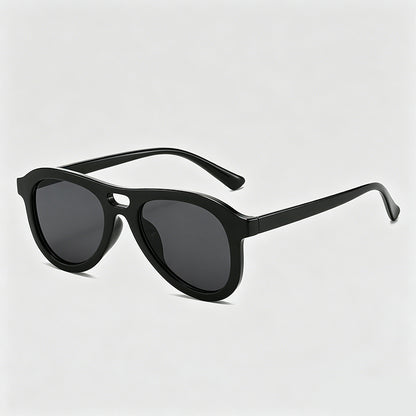 Classic Double Bridge Pilot Fashion Sunglasses