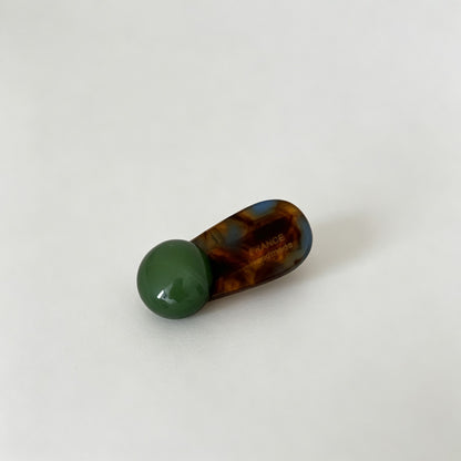 Round Bead Acetate Mini Hair Clip