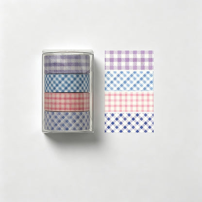 Plaid Washi Paper Tape Set