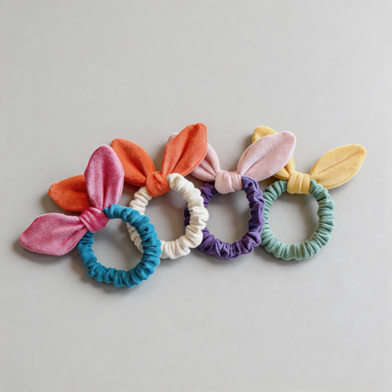 Minimalism Bunny Ear Hair Tie【 - Shopdayla Wholesale - #8978