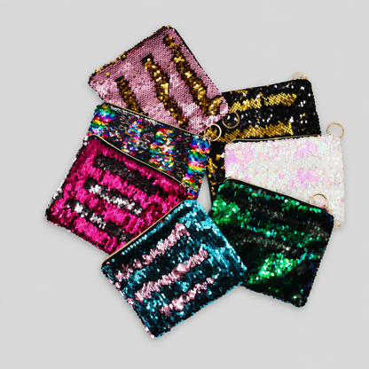 Shiny Sequin Small Portable Ev - Shopdayla Wholesale - #4146
