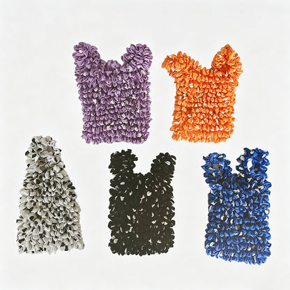 Polka‑Dot Foldable Shopping Pouch
