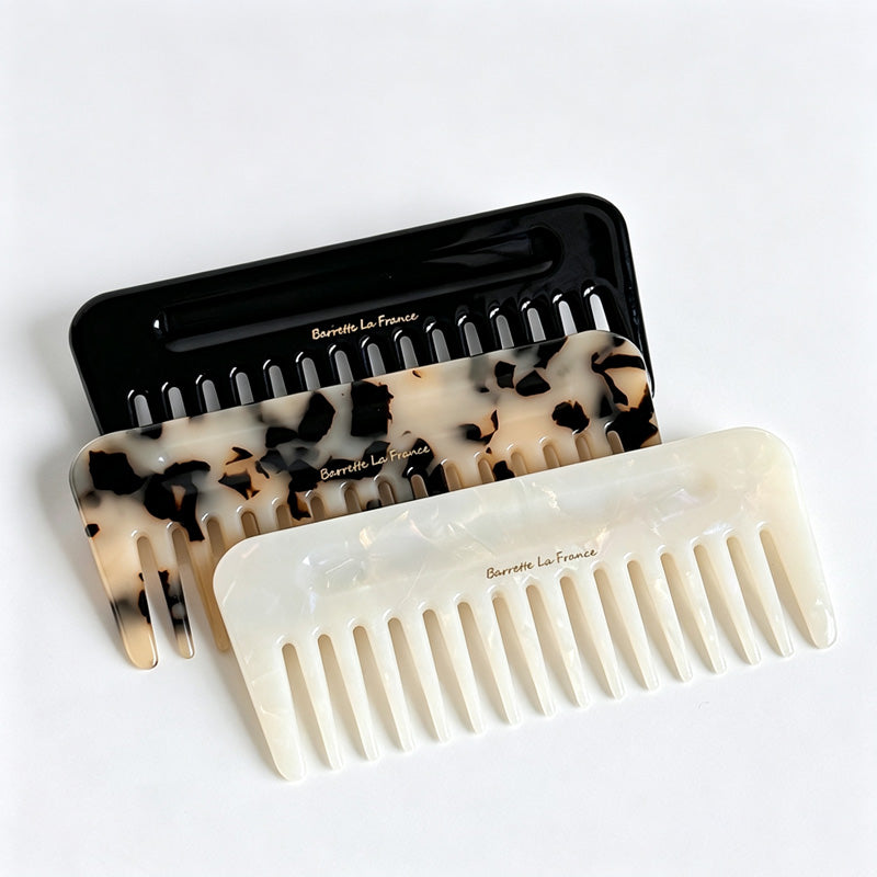 Wide Tooth Acetate Hair Comb