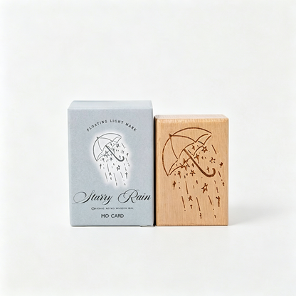 Wood Decorative Rubber Stamp