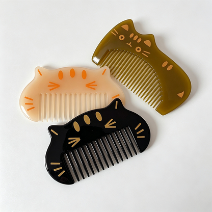 Cat Shape Pocket Hair Comb