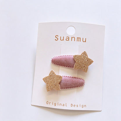 Velvet Star BB Hair Clips