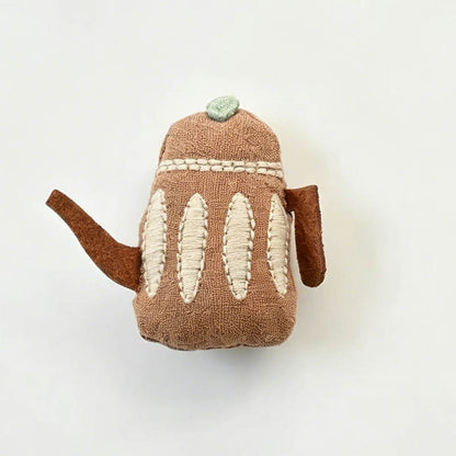 Whimsical Fabric Brooch