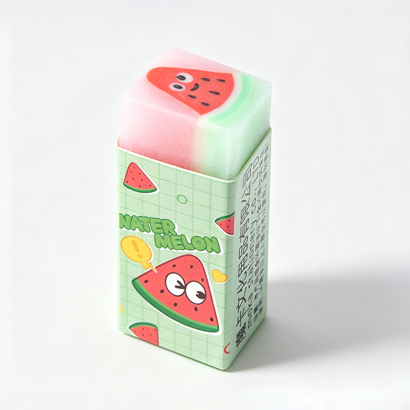 Sliceable Pattern Rubber Eraser