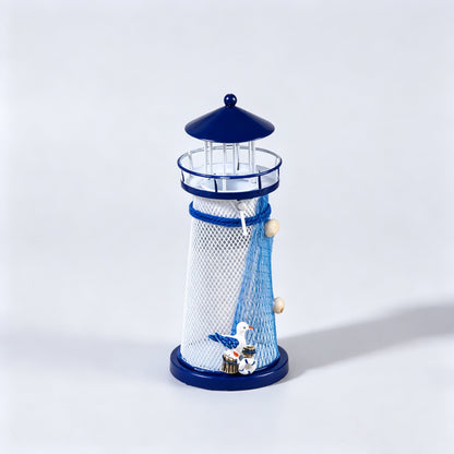 Iron Lighthouse Candle Holder