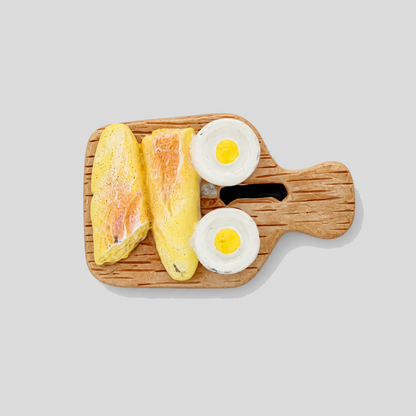 3D Simulated Food Fridge Magnets