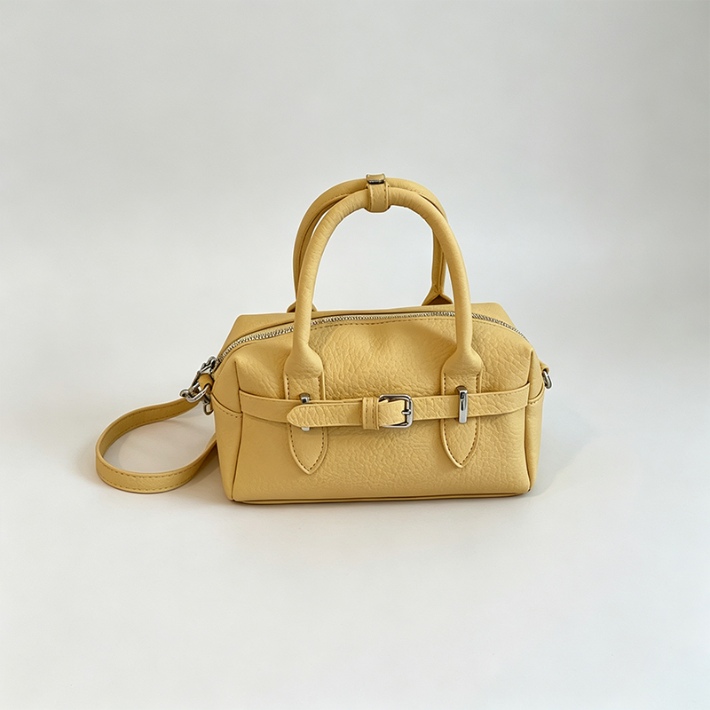 Pillow Shape Crossbody Handle Bag