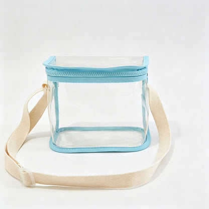 Clear PVC Crossbody Shoulder Pouch