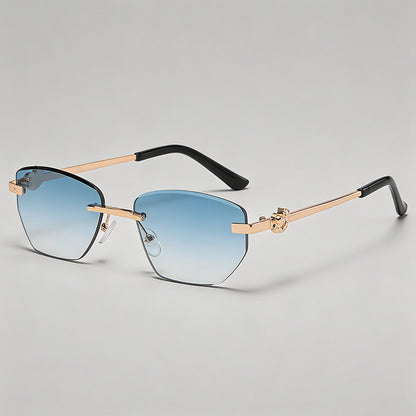 Rimless Cut-Edge Gradient Sung - Shopdayla Wholesale - #9170