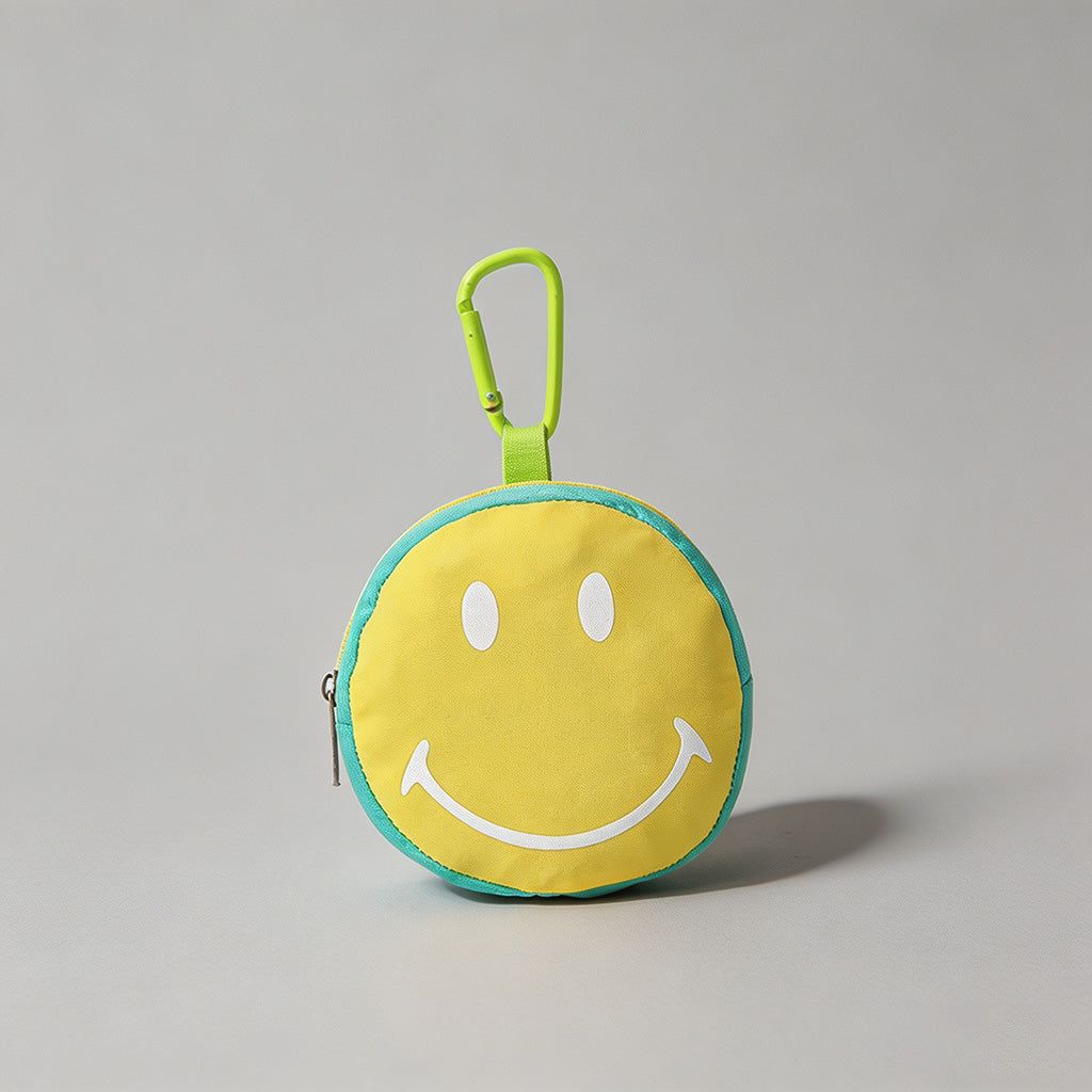 Smiley Face Mini Hanging Pouch - Shopdayla Wholesale - #8034