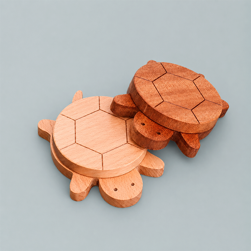Adorable Turtle‑Shaped Wooden - Shopdayla Wholesale - #6082