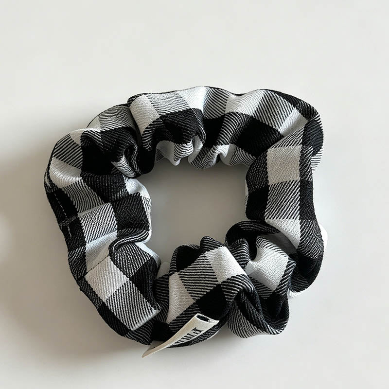 Elegant Retro Plaid Print Hair - Shopdayla Wholesale - #7426