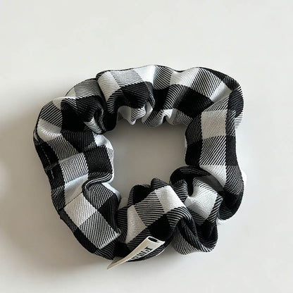 Elegant Retro Plaid Print Hair - Shopdayla Wholesale - #7426