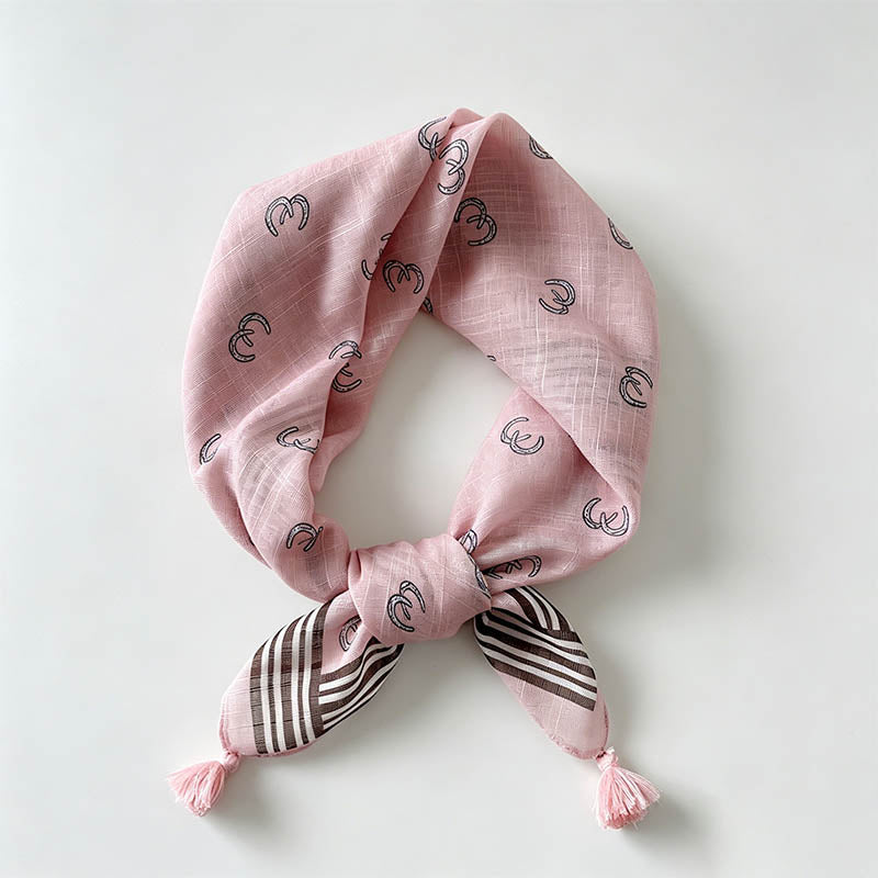 Floral Print Daily Fashion Scarf