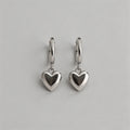 Silver Huggie Hoop Earring - Shopdayla Wholesale - #8066