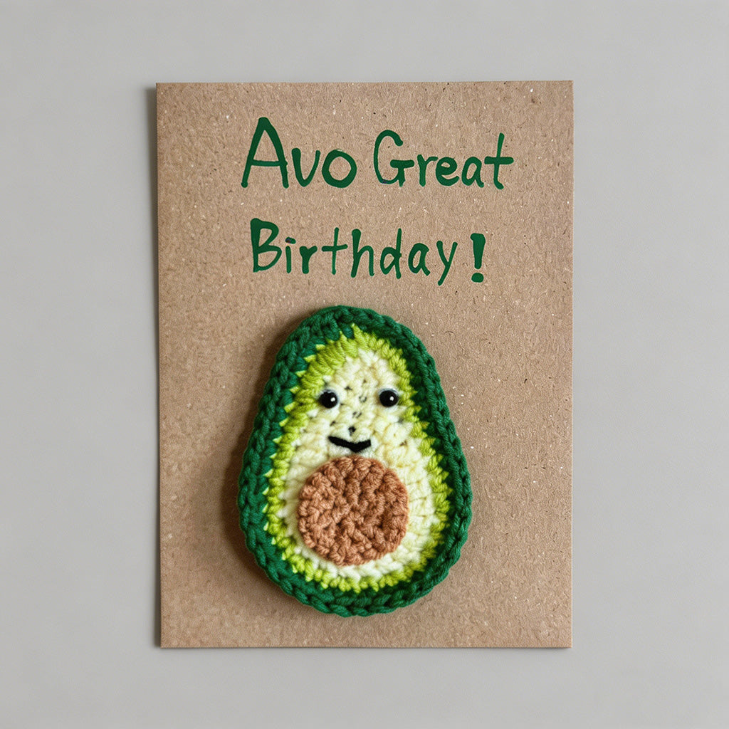 Handmade Crochet Greeting Card - Shopdayla Wholesale - #0722