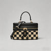 Black Checked / One Size