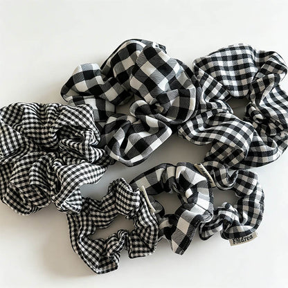 Elegant Retro Plaid Print Hair - Shopdayla Wholesale - #9122