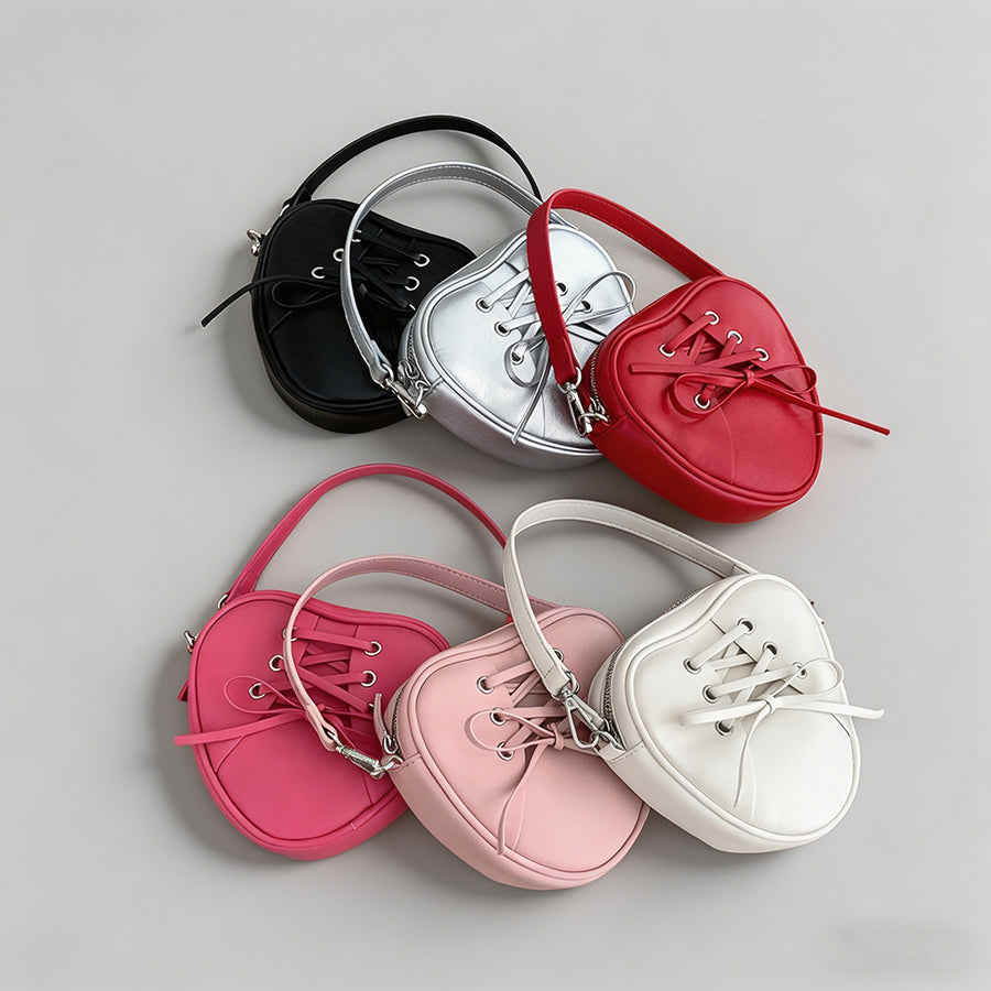 Cute Heart Shape Crossbody Bag - Shopdayla Wholesale - #9026