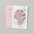 Floral Laser Cut Greeting Card - Shopdayla Wholesale - #6690
