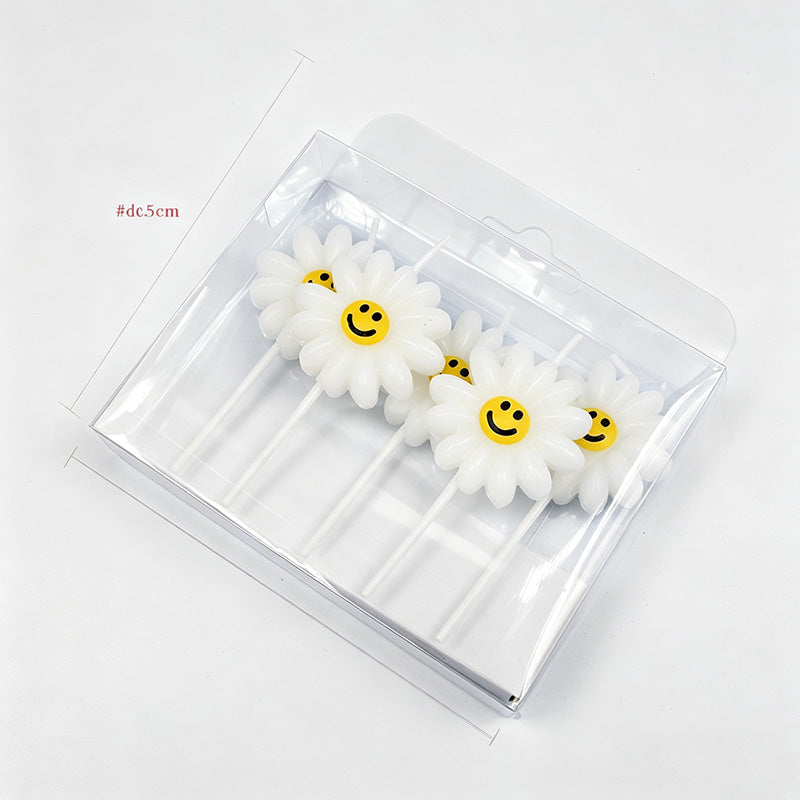 Smiley Daisy Flower Birthday C - Shopdayla Wholesale - #6562