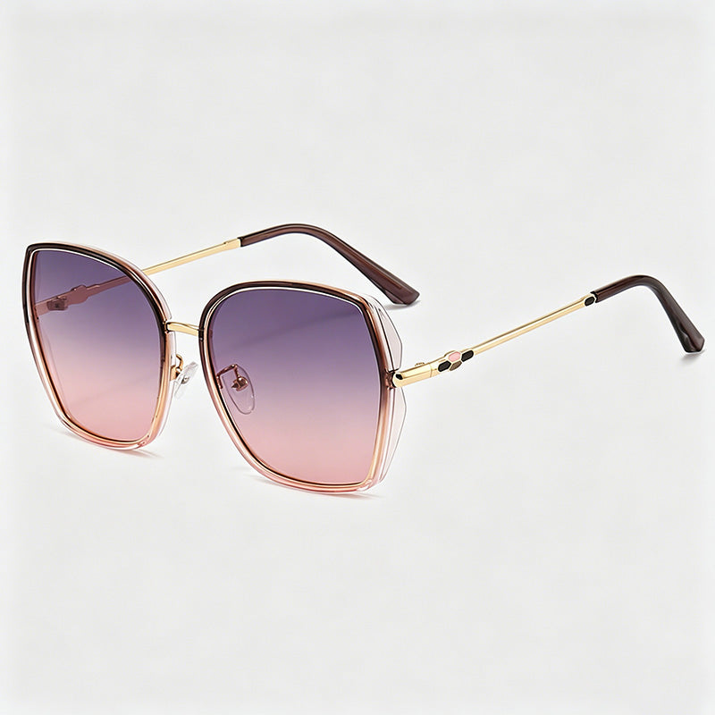 Polarized Oversized Metal Sung - Shopdayla Wholesale - #4690
