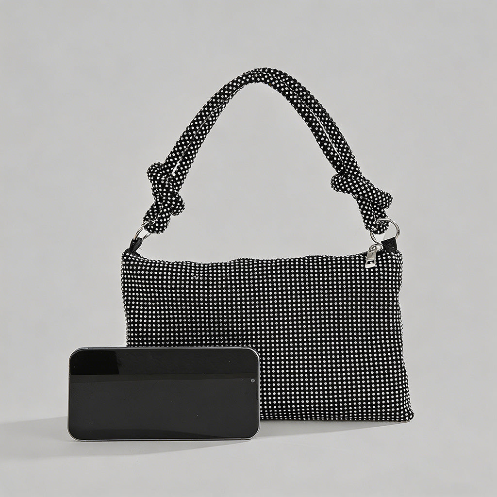 Sparkling Rhinestone Hobo Shou - Shopdayla Wholesale - #3762