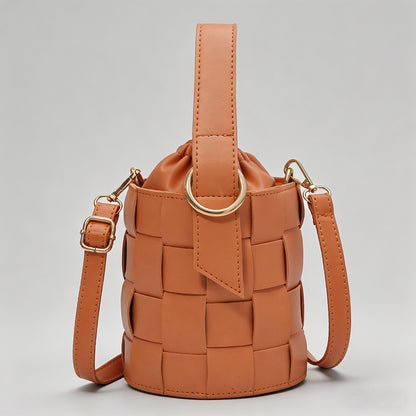 Woven Drawstring Bucket Crossb - Shopdayla Wholesale - #1970