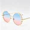 Gold Frame / Blue-Pink Lens / One Size